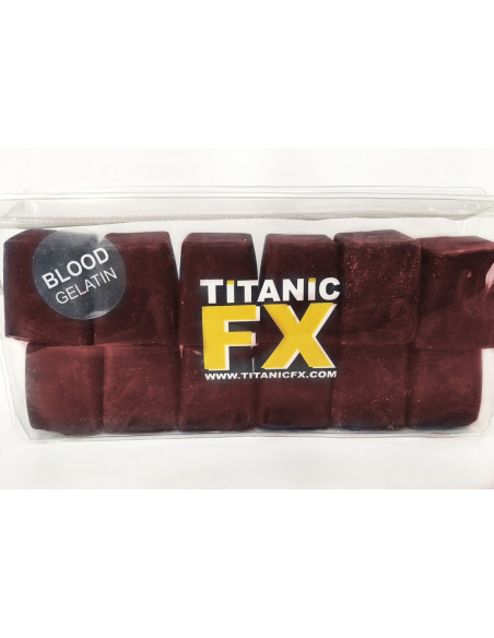 Titanic Fx Prosthetic Gelatin -Blood Color-