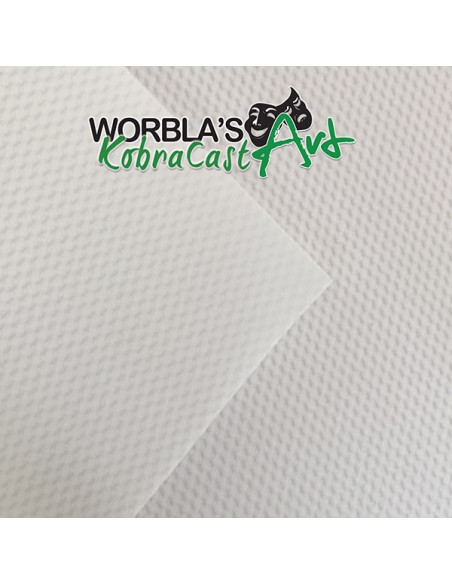 Worbla's KobraCast Art. thermoplastic.