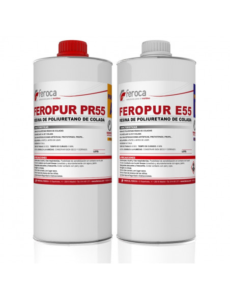 Feropur PR55+E55 -Resina rígida de poliuretano-