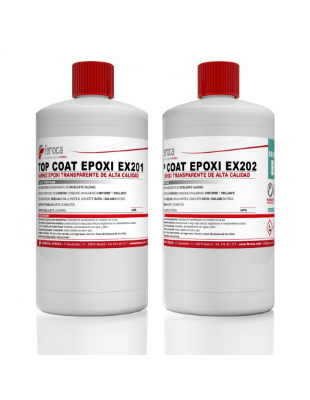 Epofer EX201+E202 -Top Coat Epoxy-