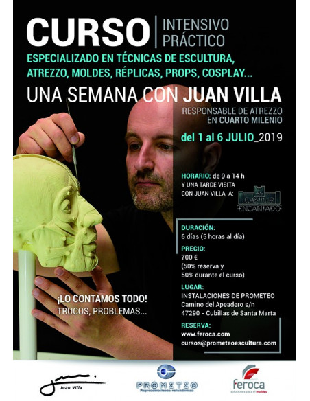 Curso Intensivo 1 semana com Juan Villa (1 a 6-07-2019)