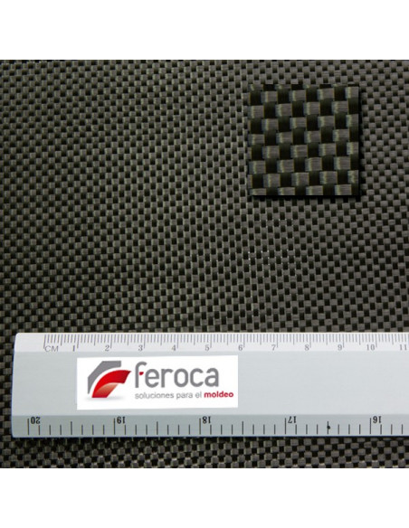 Fibra de Carbono -Tecida- 200gr. x 100cm.