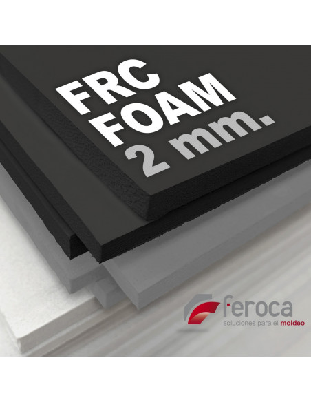 FRC FOAM PRETA 2mm -Borracha EVA de alta densidade-
