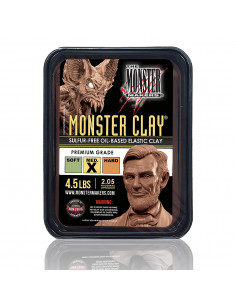 Monster Clay MEDIUM -Professional Modeling Plasticine-