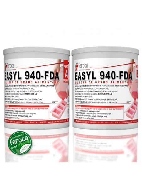 Easyl 940-FDA Pink -Silicone alimentar-