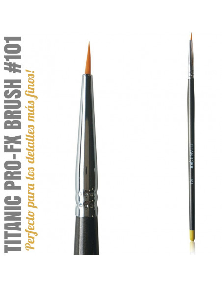 TITANIC PRO-FX BRUSH 101 -Fine Eyeliner-