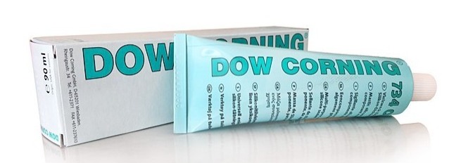 Silicona transparente monocomponente Dow Corning 734